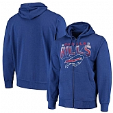 Men's Buffalo Bills G III Sports by Carl Banks Perfect Season Full Zip Hoodie Royal,baseball caps,new era cap wholesale,wholesale hats